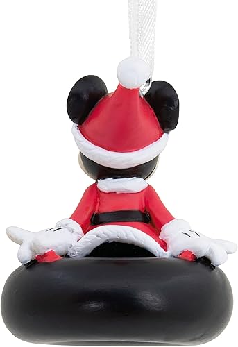 Miniatura 2 de Hallmark Disney Minnie Mouse on Snow Tube Adorno de Navidad