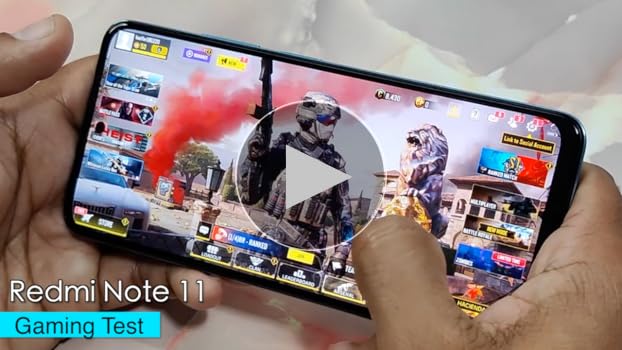 Redmi Note 11 (Starburst White, 4GB RAM, 64GB Storage) | 90Hz FHD+