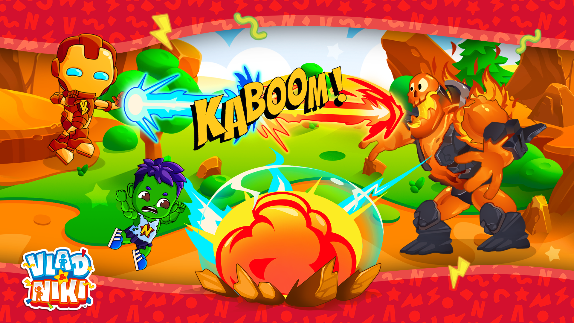 Vlad and Niki Superheroes – Kids Action Adventure with Hero