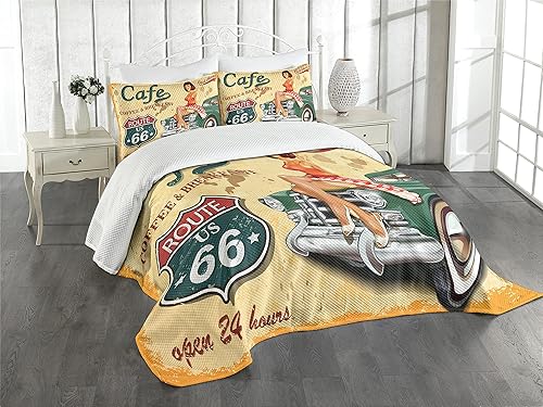 Lunarable - Colcha multicolor disponible en tres tamaños y con diferentes colores