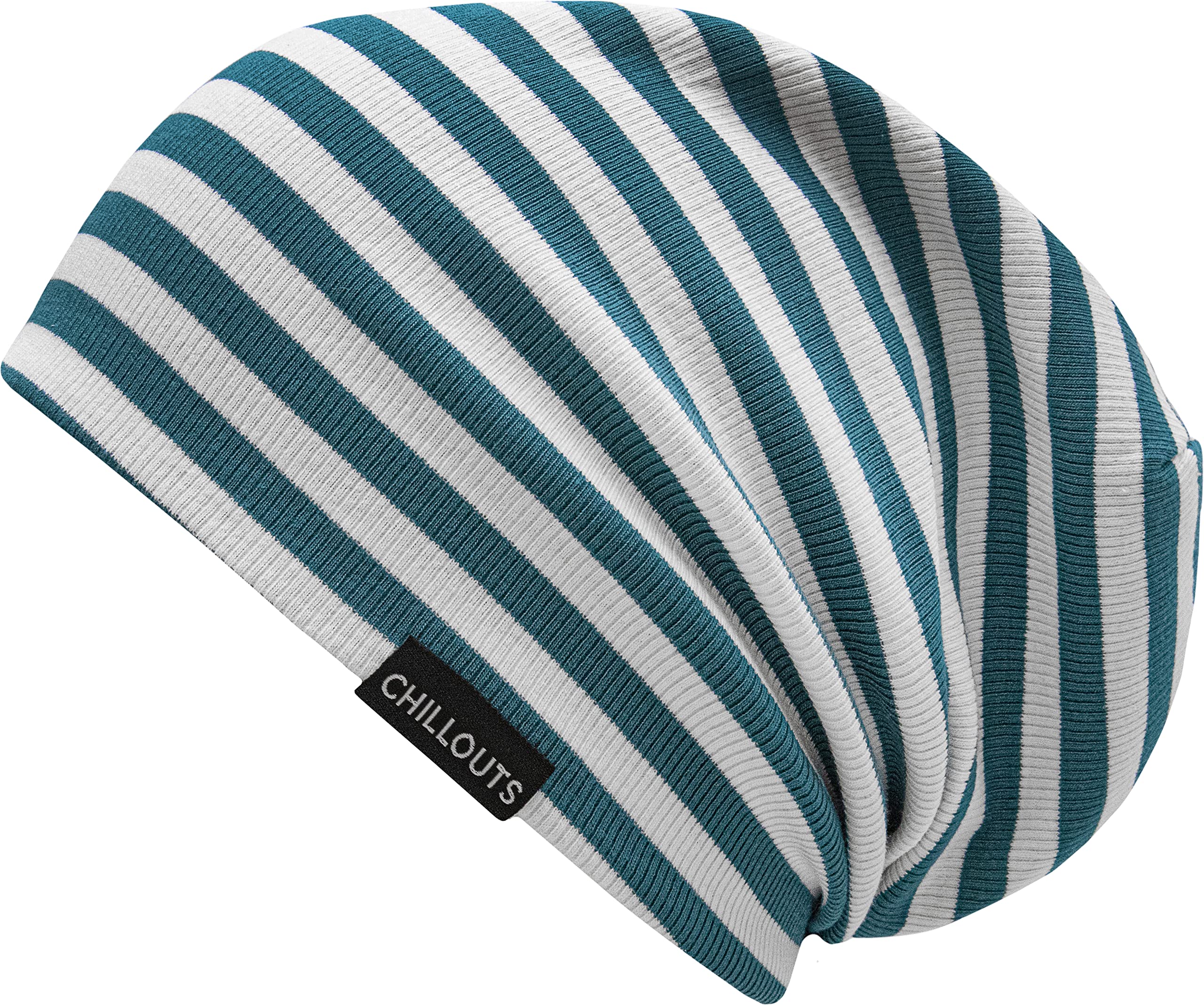 CHILLOUTS Unisex Bangkok Hat, Long Beanie, petrol, One Size
