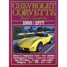 Chevrolet Corvette 1968-1977 Gold Portfolio