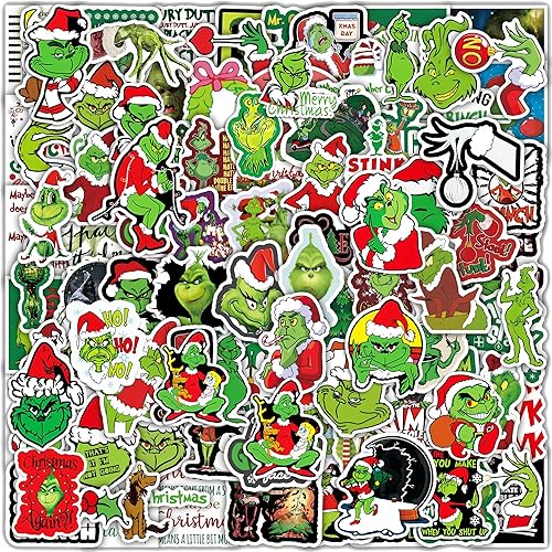 152 calcomanías de Navidad bonitas calcomanías de vinilo de Navidad para botella de agua laptop automóvil calcomanías para niños adolescentes y disponible en Yaxa Colombia