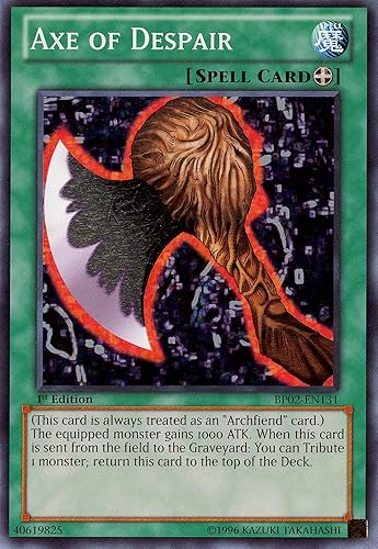 YU-GI-OH! - Hacha de desesperación (BP02-EN131) - Battle Pack 2: War of The Giants - 1ª edición - Común