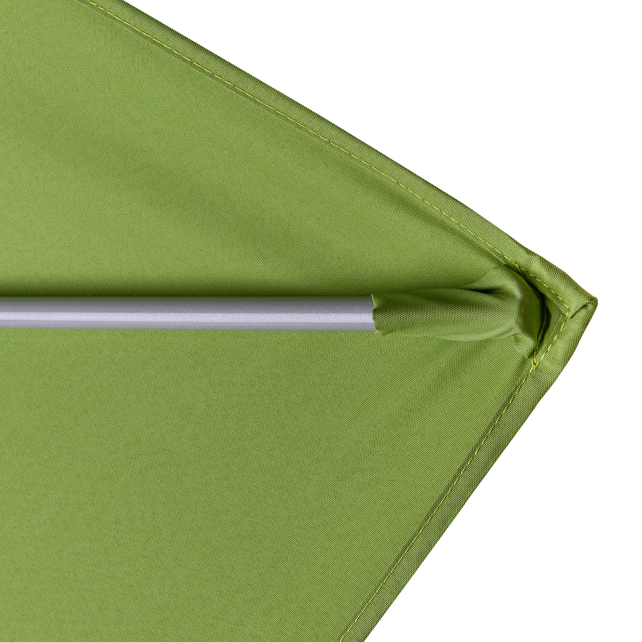 Doppler Active Auto Tilt 210 x 140/210 – parasol przeciwsłoneczny z korbą, idealny na balkon, odporny na deszcz, zginany, ok. 210 x 140/210 cm