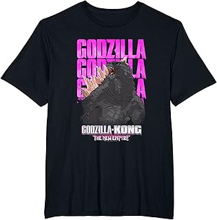Godzilla X Kong: The New EmpireMovie Godzilla Repeating T-ShirtOEKO-TEX STANDARD 100
