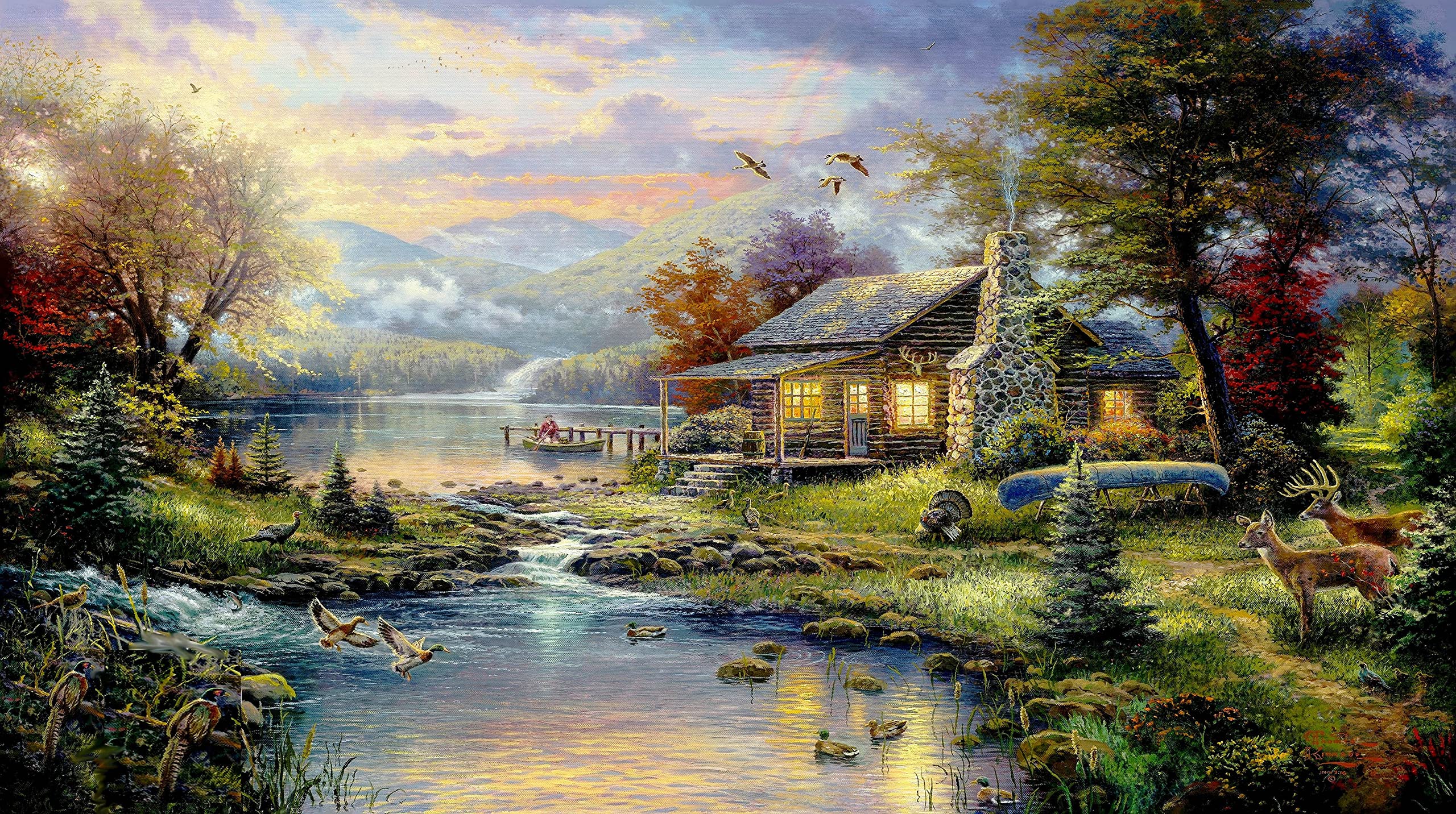Elegance Museum Outlet Nature Landscape forest painting for home