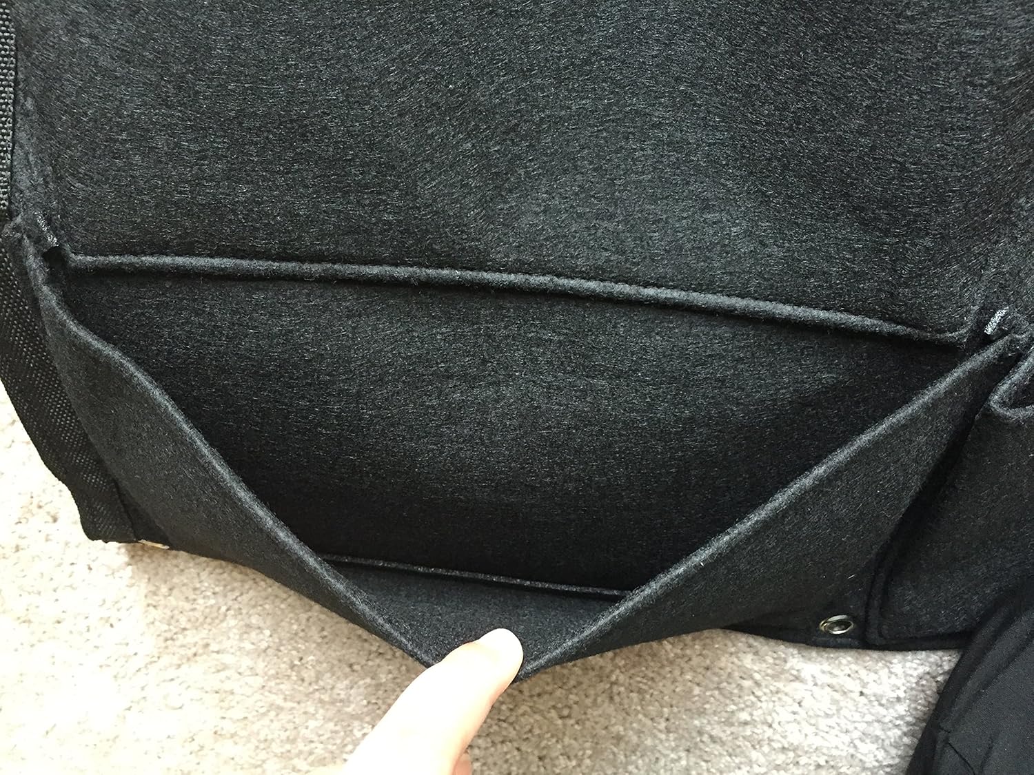 Garden Vertical Planter Multi Pocket Wall Mount Living Growing Bag Felt Indoor/Outdoor Herb Pot, 12-Pocket (3x4)