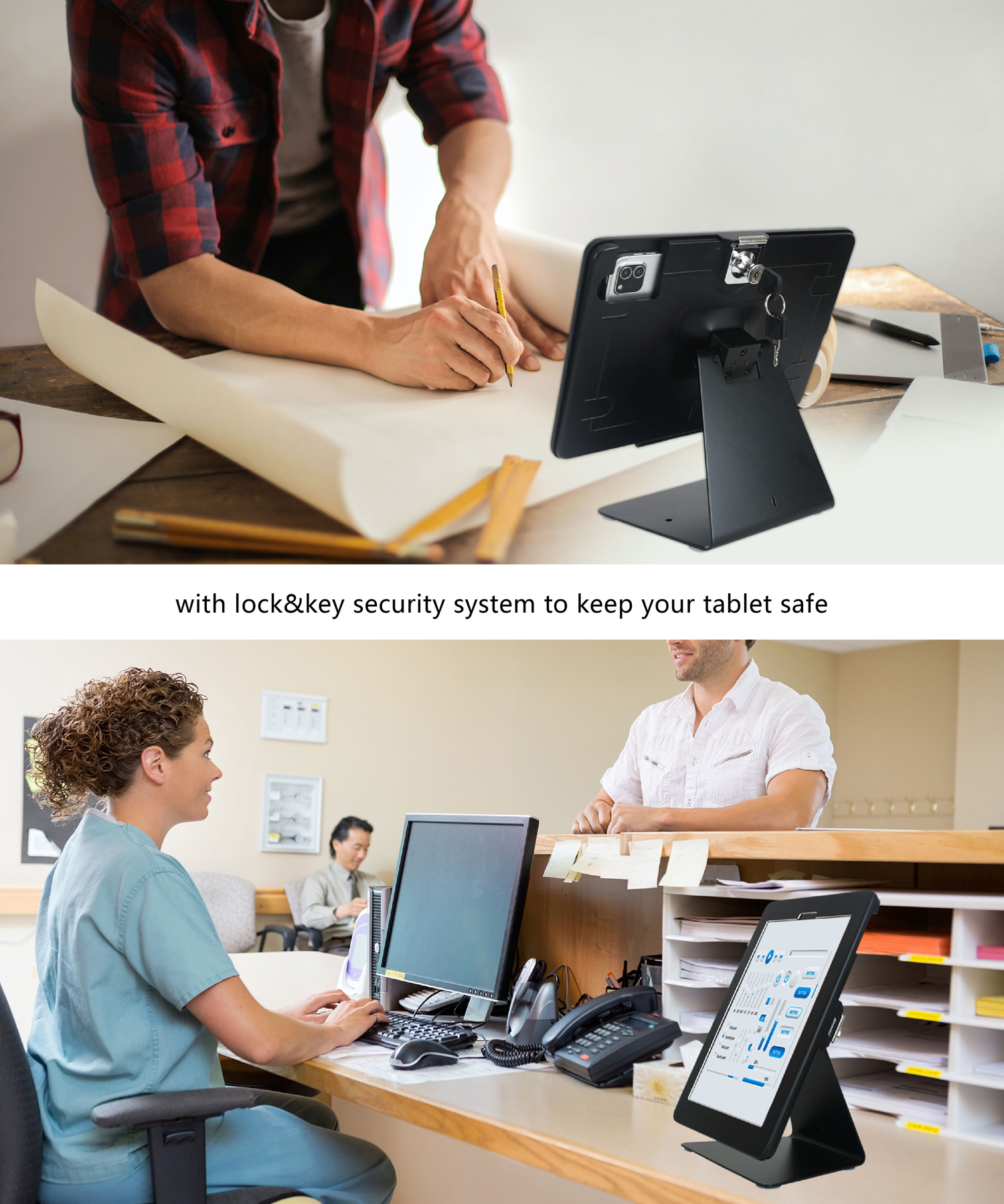 Amazon.com: DDSHOW Desktop Anti-Theft Stand Holder for 11