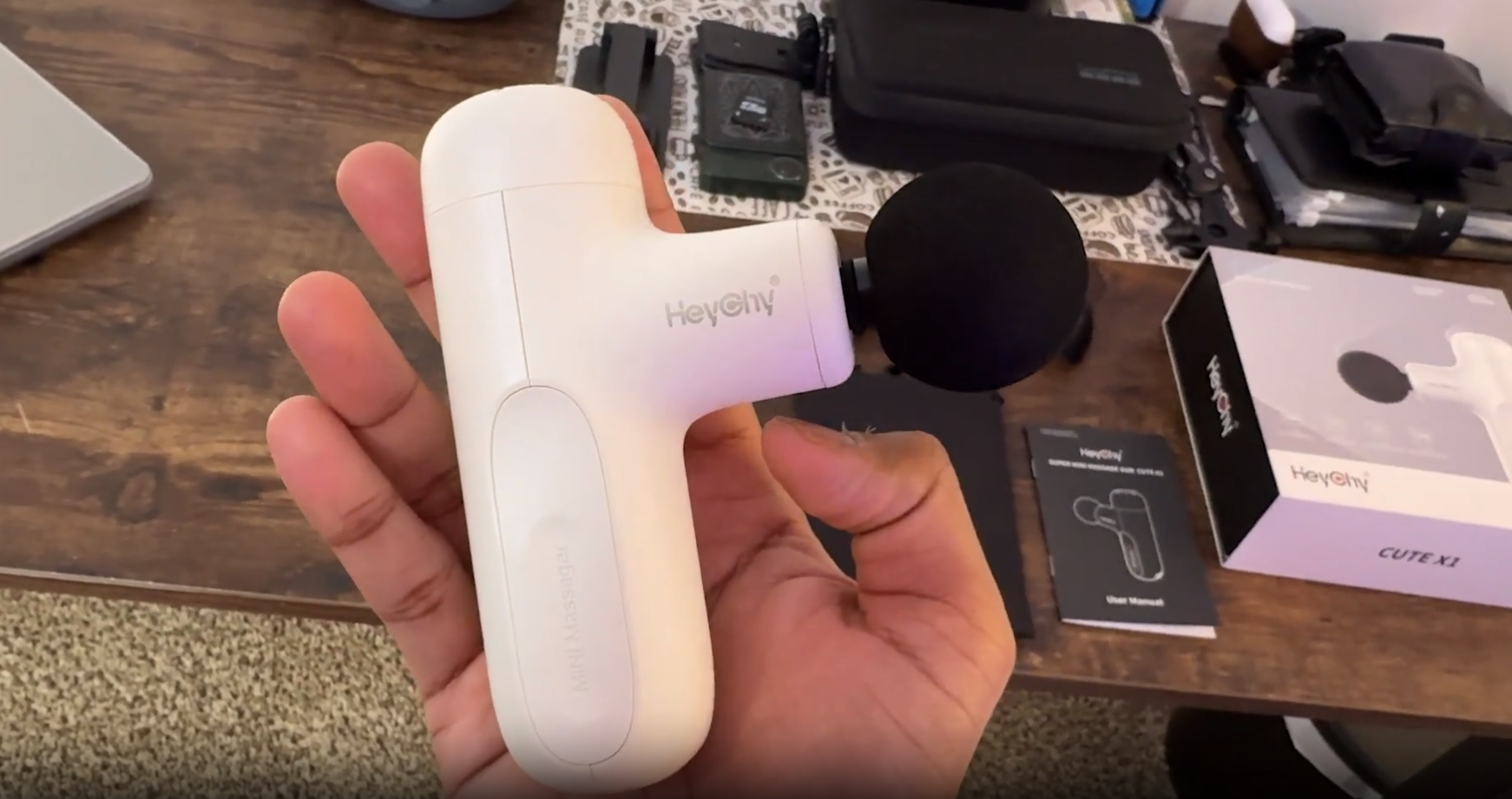 Super Mini Massage Gun, Percussion Deep Tissues Muscle Massager Compact Sports Travel Massage Gun Portable Handheld Massager Office Gifts Her Home Ath - View #11