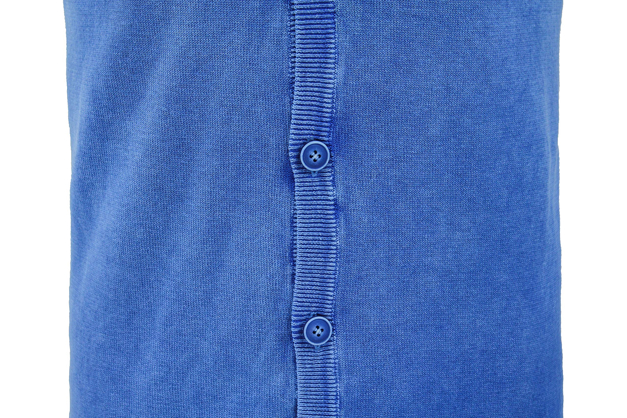 Evoga Gilet Smanicato Uomo Primavera Estate Cardigan Maglia Slim Fit