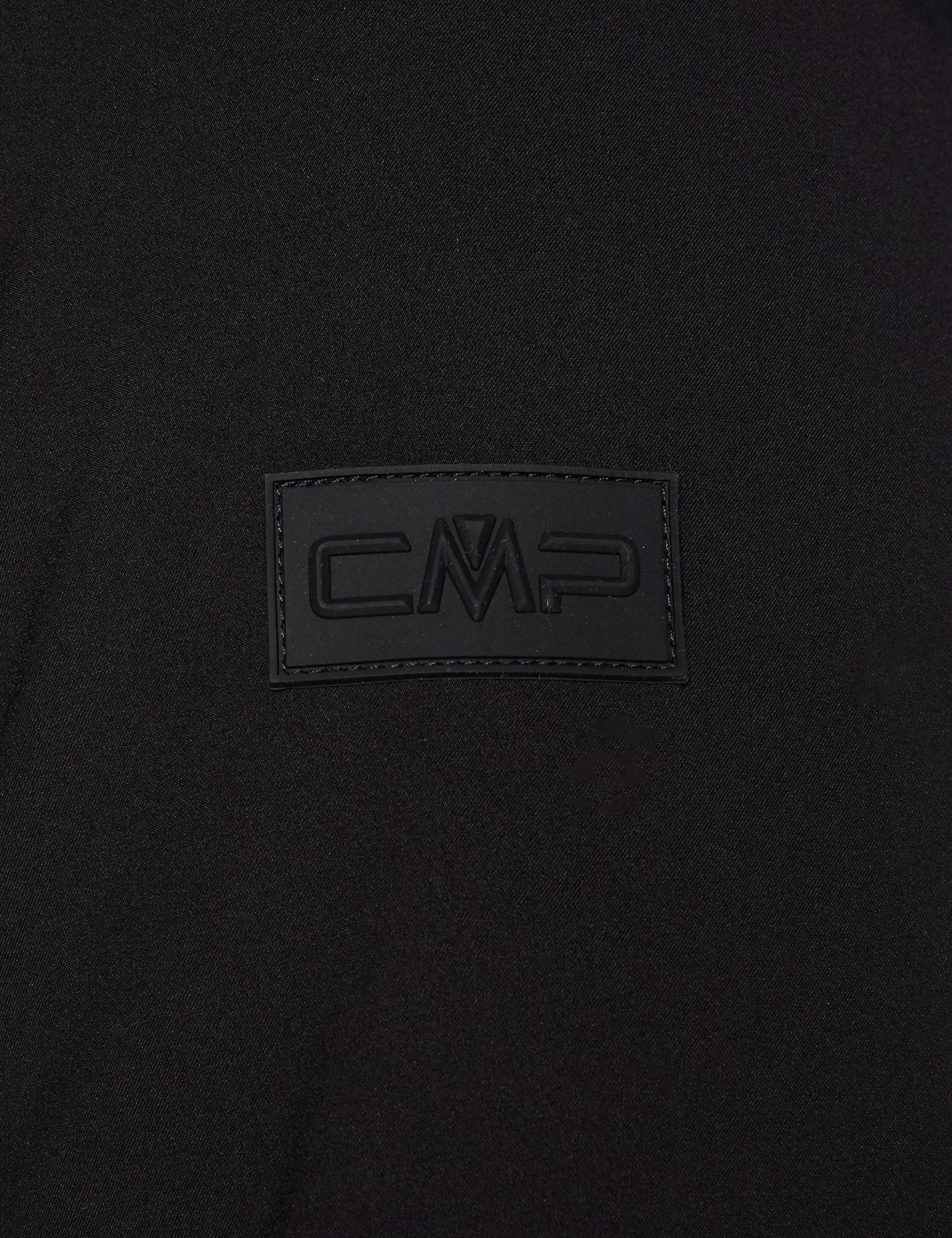 CMP - Leichte Herren-Softshelljacke mit abnehmbarer Kapuze, Schwarz, 58