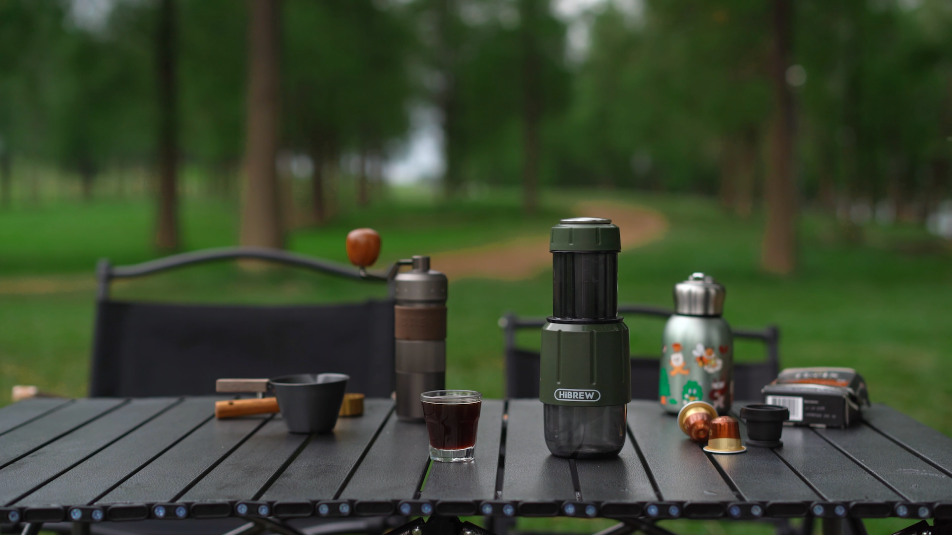 Amazon.com: HIBREW H4D Manual Espresso Maker for Camping & Travel