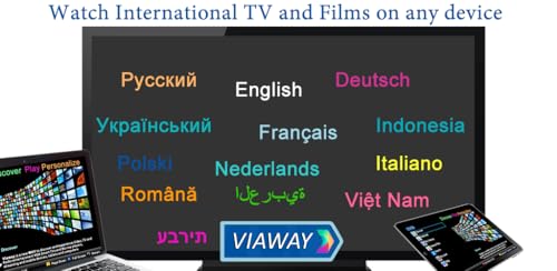 Viaway: International TV - Films - Video - Radio from around the world