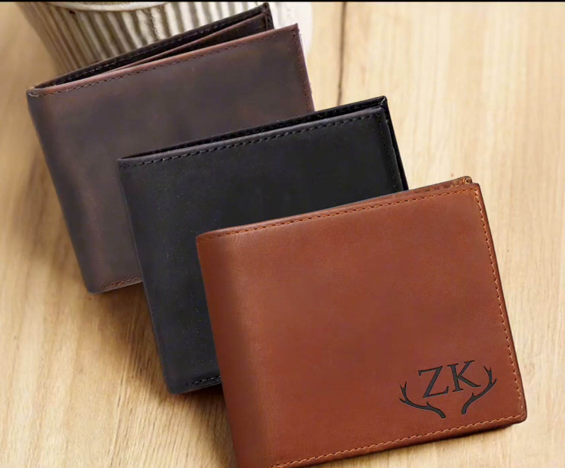 Amazon.com: Kenzal Customized Custom Wallet for Dad – Personalized