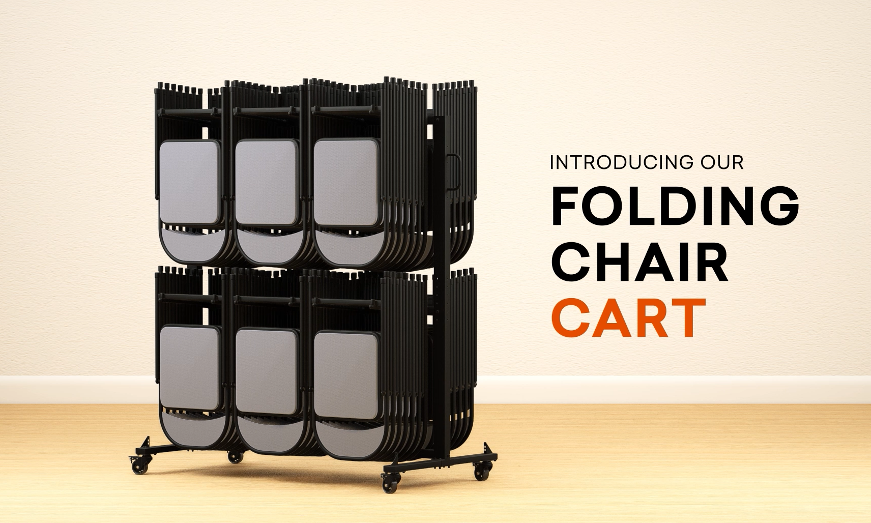 Amazon.com: boldworks Folding Chair Rack Folding Chair Cart