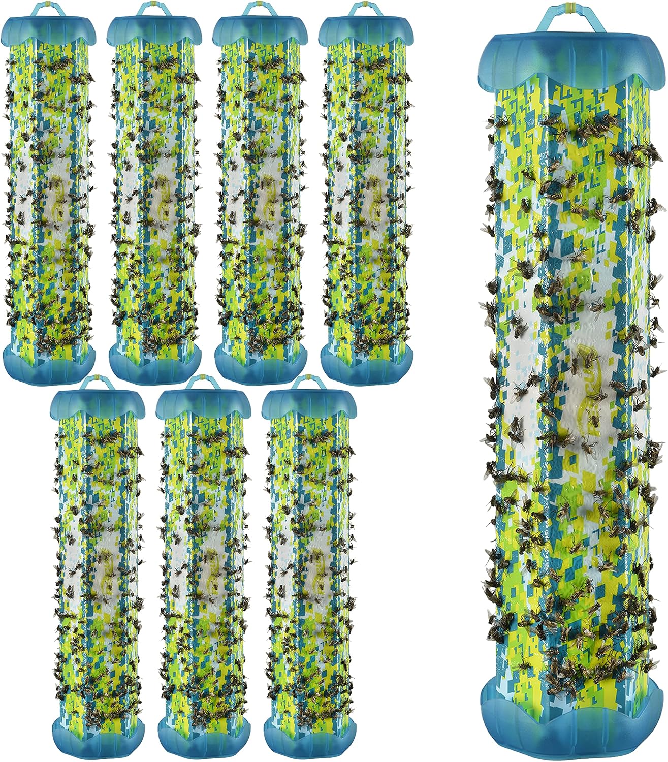 RESCUE! TrapStik for Flies – Indoor Hanging Fly Trap - 8 Pack