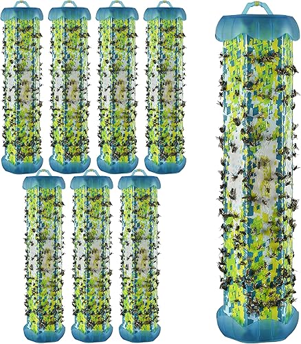 RESCUE! TrapStik - Trampa para moscas colgante para interiores, paquete de 8