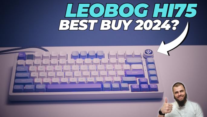 leobog hi75 kit 水色 blue フルアルミ エグい打鍵音】EPOMAKER LEOBOG Hi75 レビュー【フルアルミ