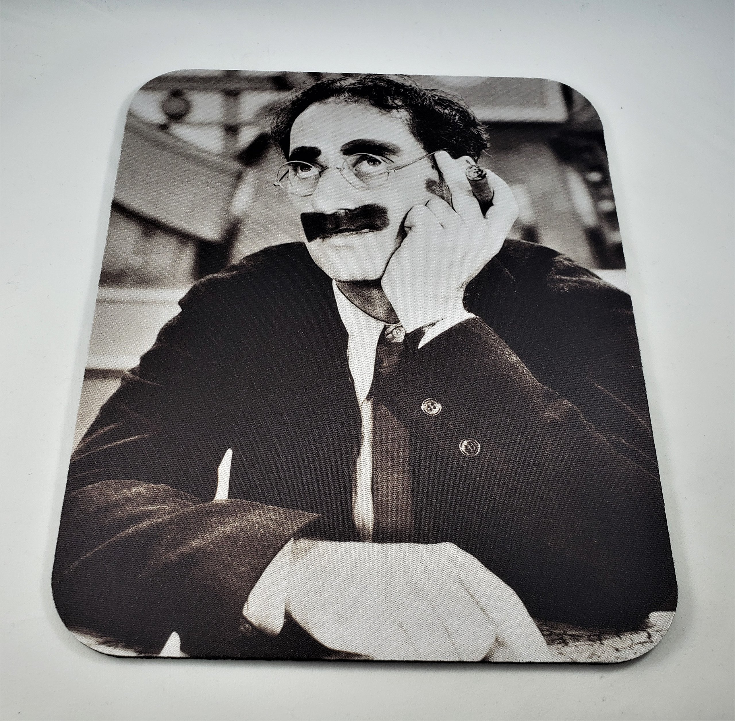 GROUCHO MARX COMPUTER MOUSE PAD