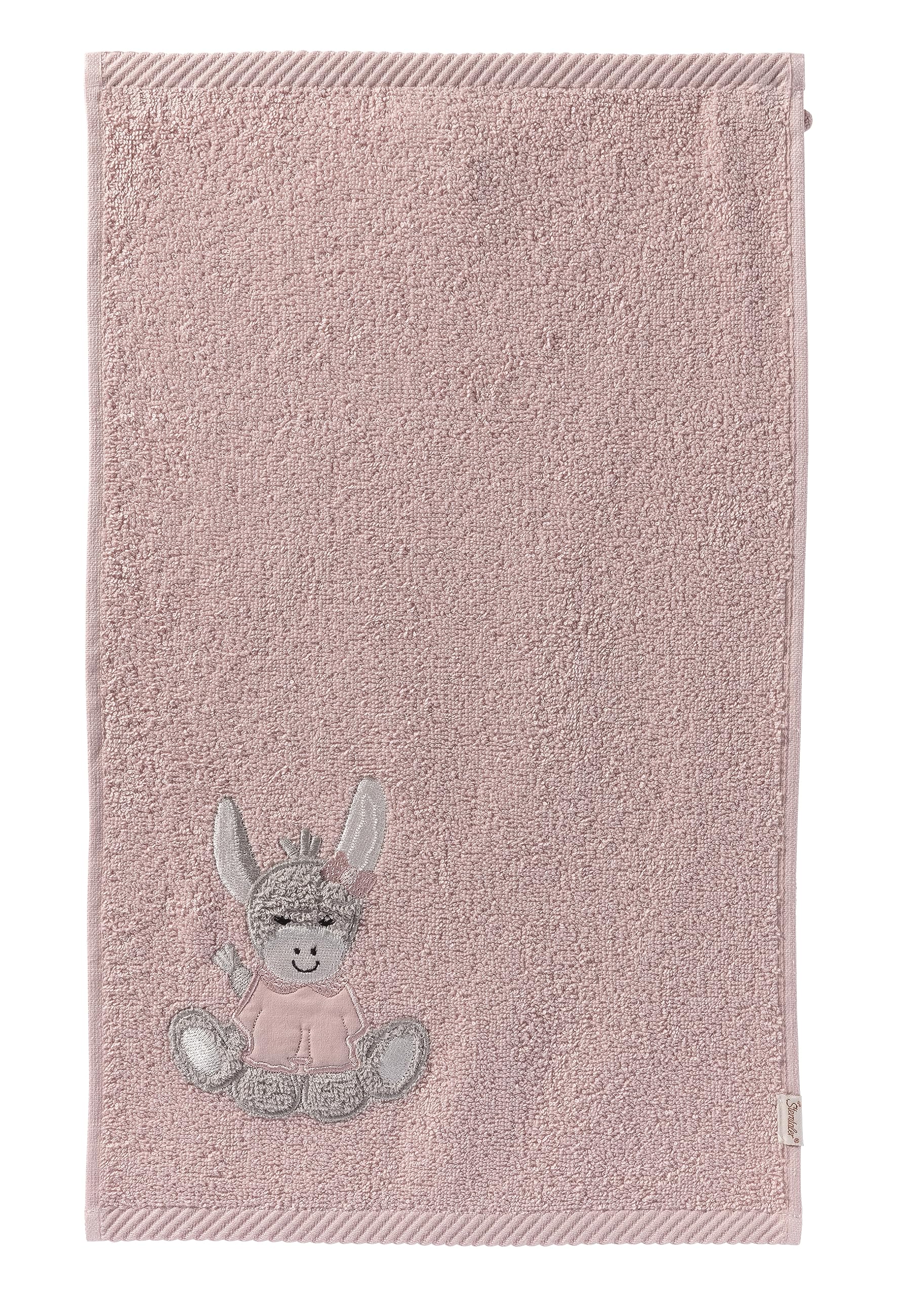 Sterntaler Geschenk Set Esel Emmi Girl flora rose, bestehend aus Kinderhandtuch und kleinem Schmusetuch