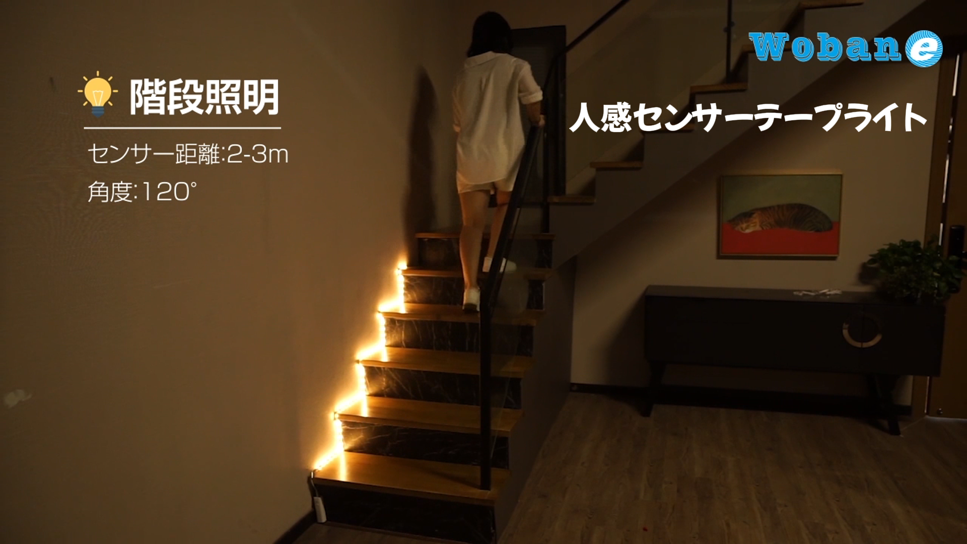 USB式 昼光色 LEDテープライト 人感センサー クローゼット 玄関 ベッド LEDテープライト 人感センサー テープライト LED USB 室内 間接照明 5V