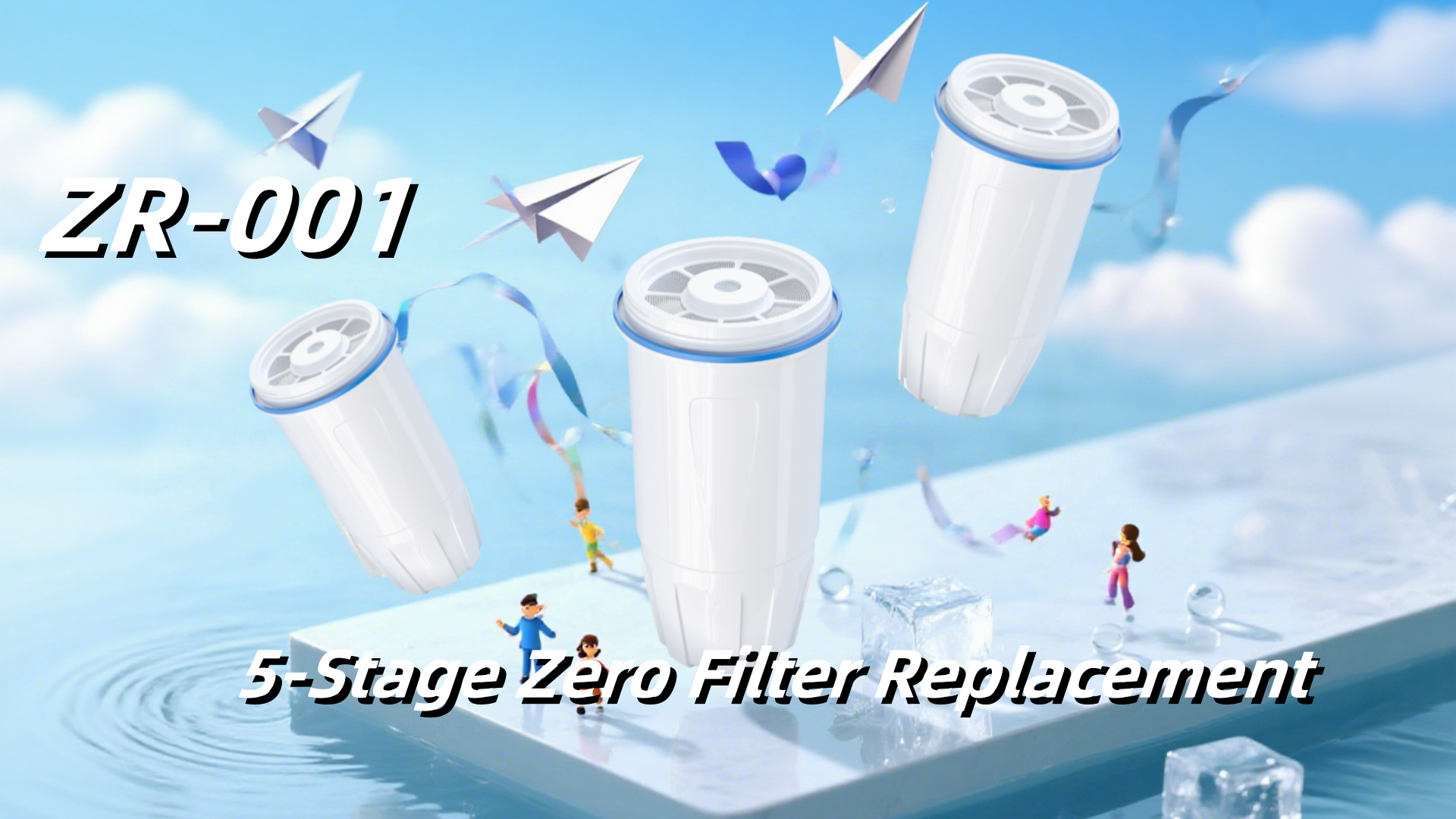 Amazon.com: Water Filter Replacement 5-Stage Fit for Zero 32 Cup