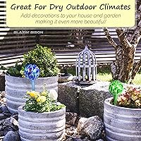 Vista 5 de Blazin Goteros automáticos de riego extra grandes Globos de riego para plantas de interior Bombilla de agua para plantas de interior Juego