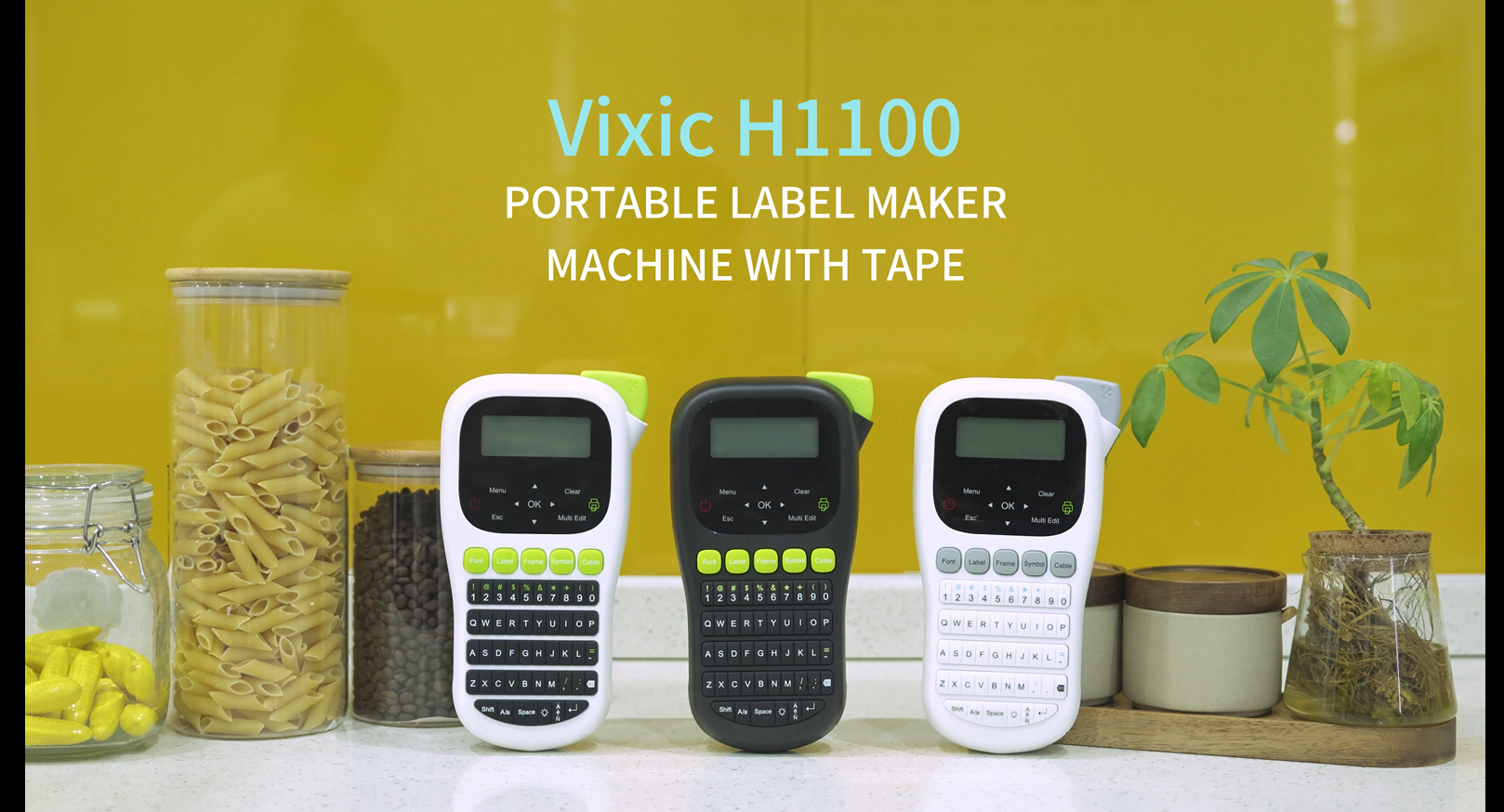 Amazon.com : Vixic Label Maker Machine with-Tape, H1100 Handheld