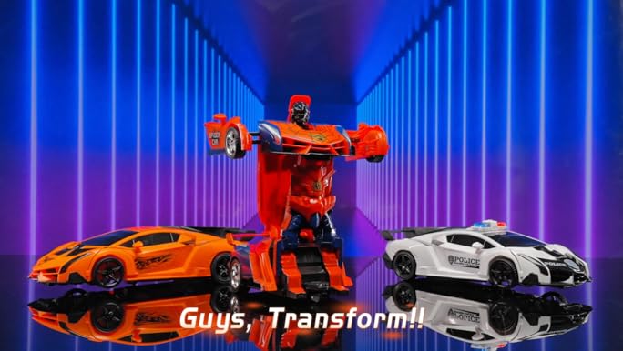 Amazon.com: BLUEJAY Transform Rc Cars for Boys 4-7 8-12, 2.4