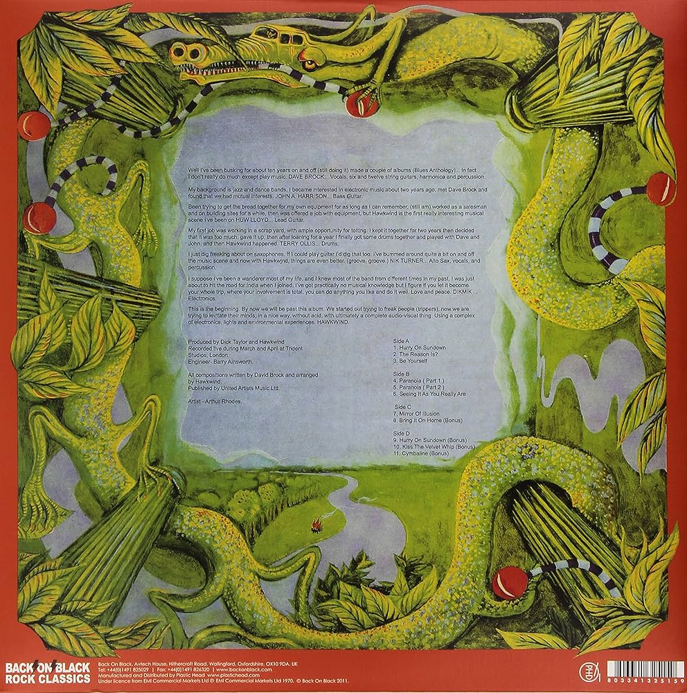 欧LP Hawkwind Hawkwind MOVLP1702 Music On Vinyl /00260 Hawkwind (Vinyl): Hawkwind: Amazon.ca: Music