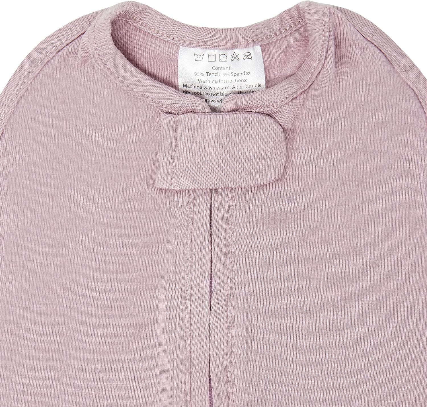 Woombie Eucalyptus Leaf Tencel Sweaddling Blanket - Ultra Soft, Soothing Eucalyptus Fiber Baby Swaddle - Wearable Baby Blanket - Pink Dahlia, 5-13lbs
