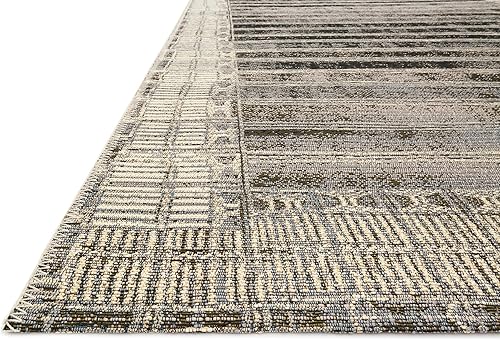 Miniatura 9 de Loloi Mika Ant. - Alfombra decorativa de 3 pies y 11 pulgadas x 5 pies y 11 pulgadas