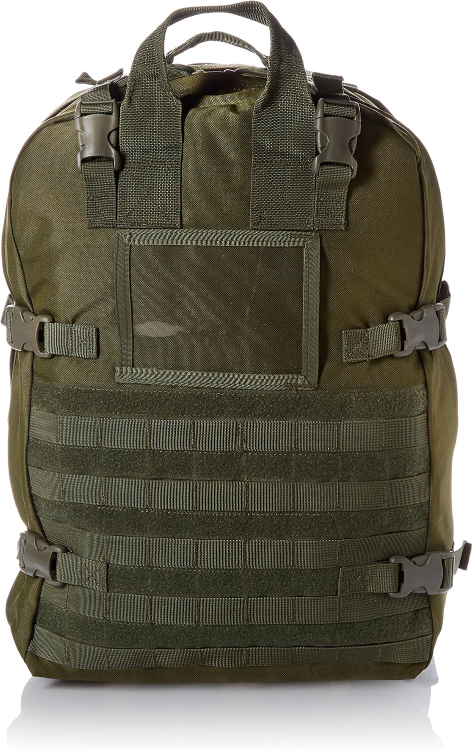 Fully Stocked First Aid Backpack, OD Green