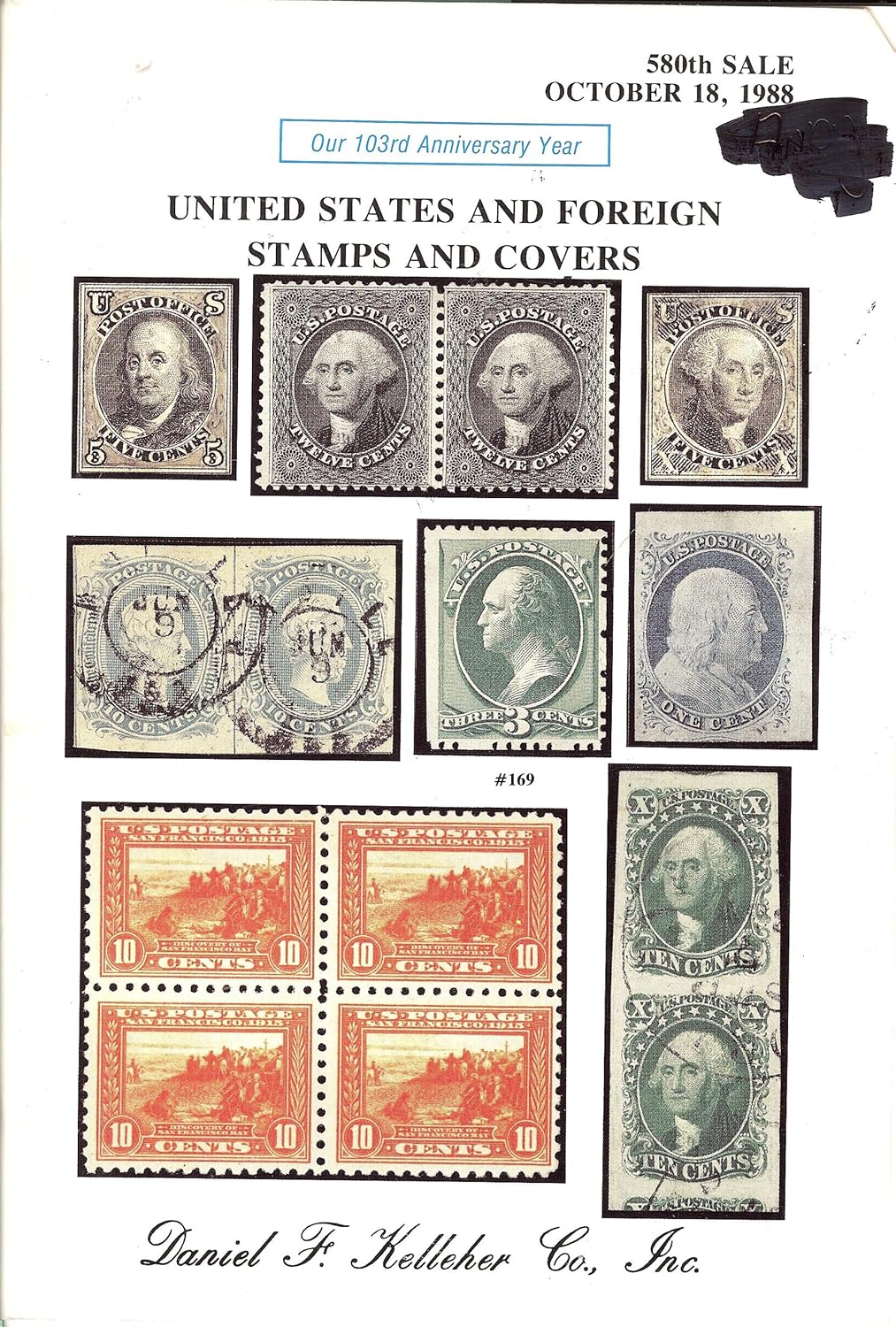 United States and Foreign Stamps and Covers (Stamp Auction Catalog
