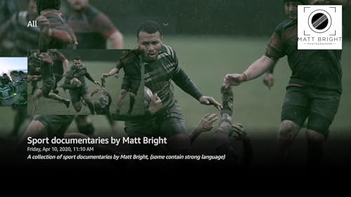 Sport documentaries by Matt Bright