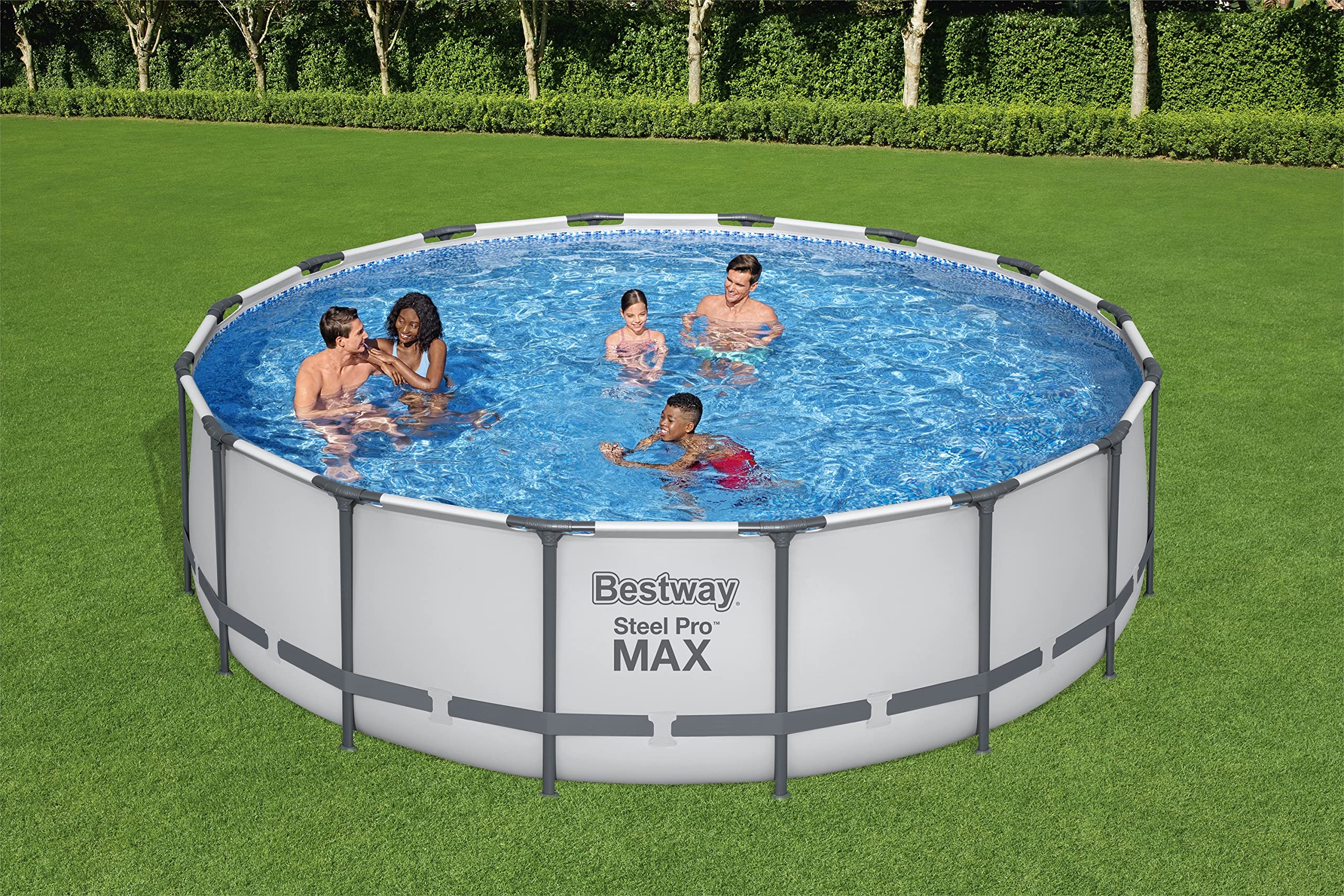 Bestway Steel Pro Max Pool-Set, rund, 4,88 m x 1,22 m