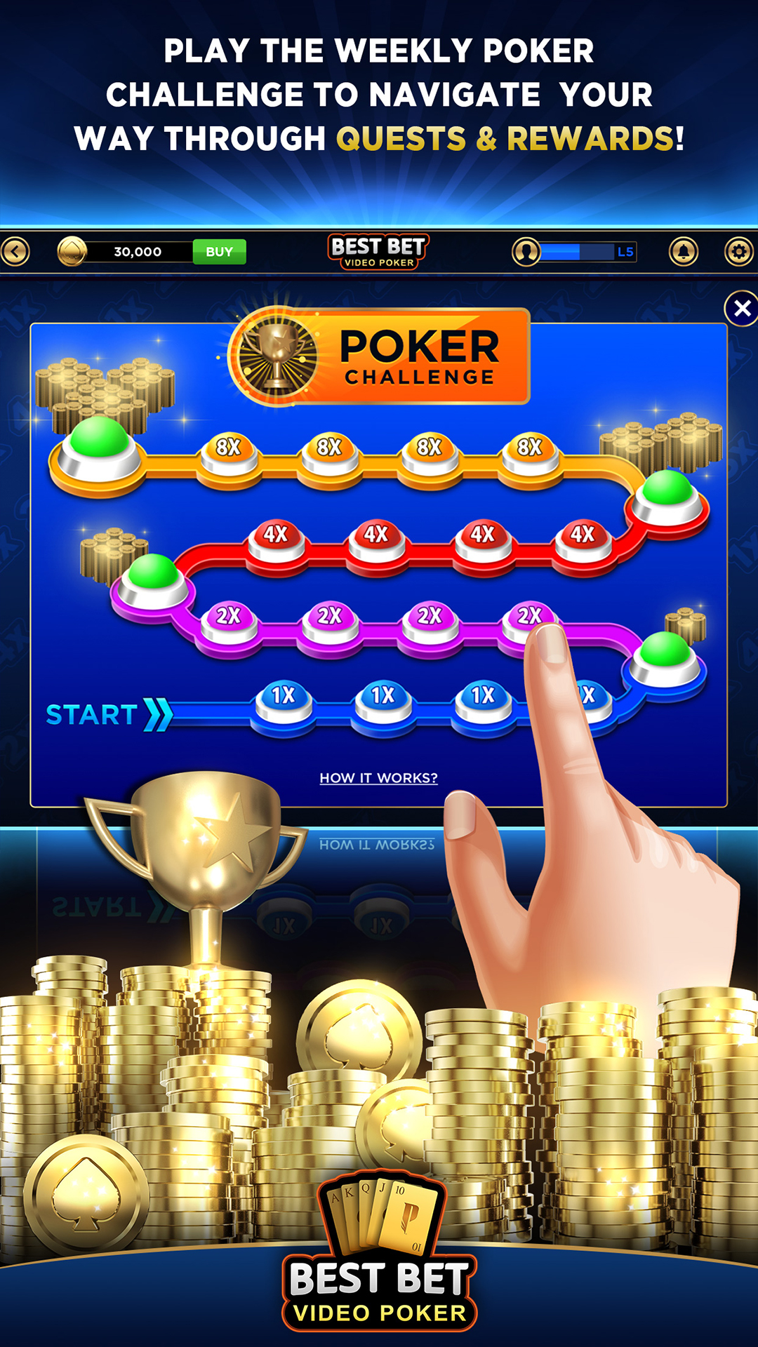 Best Bet Video Poker Free Video Poker App on Amazon Appstore