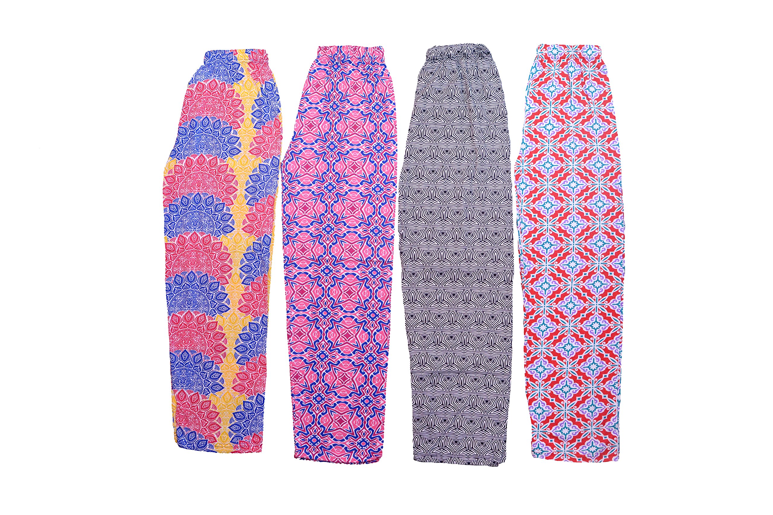 Women's Cotton Printed Pajama Pack of 4-image-49
