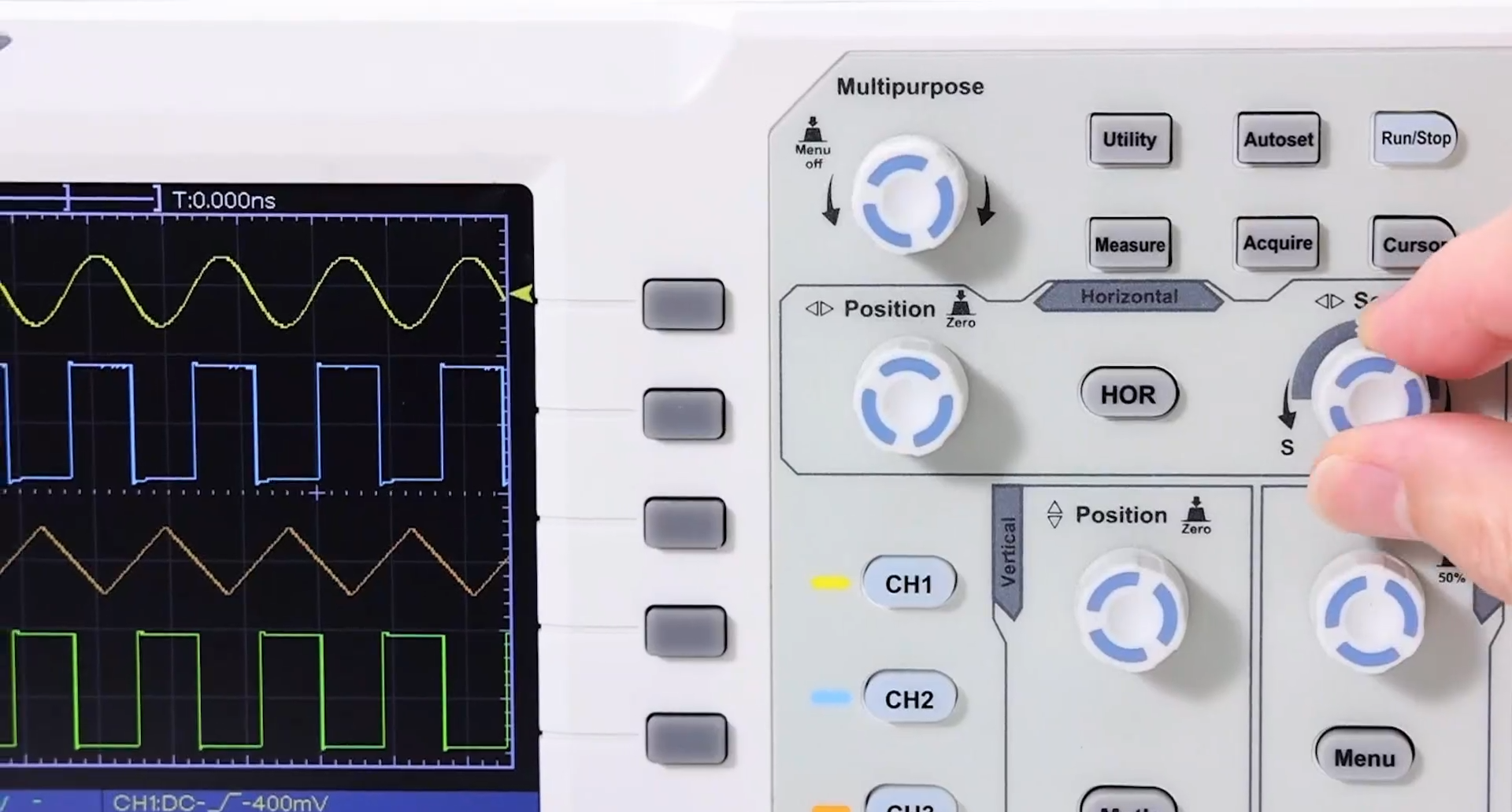 OWON デジタルオシロスコープ SDS1022 2CH 20MHz 8ビット ベンチトップ