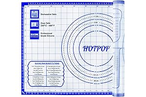 26 x 16 HOTPOP's Extra Thick Rolling Pie Mat
