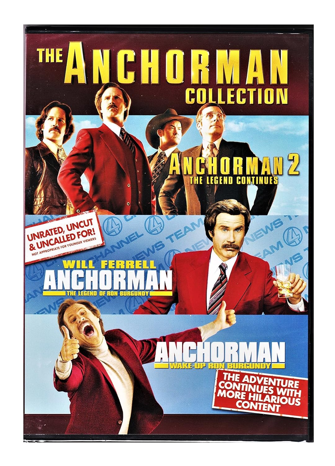 The Anchorman Collection (DVD) Movies & TV