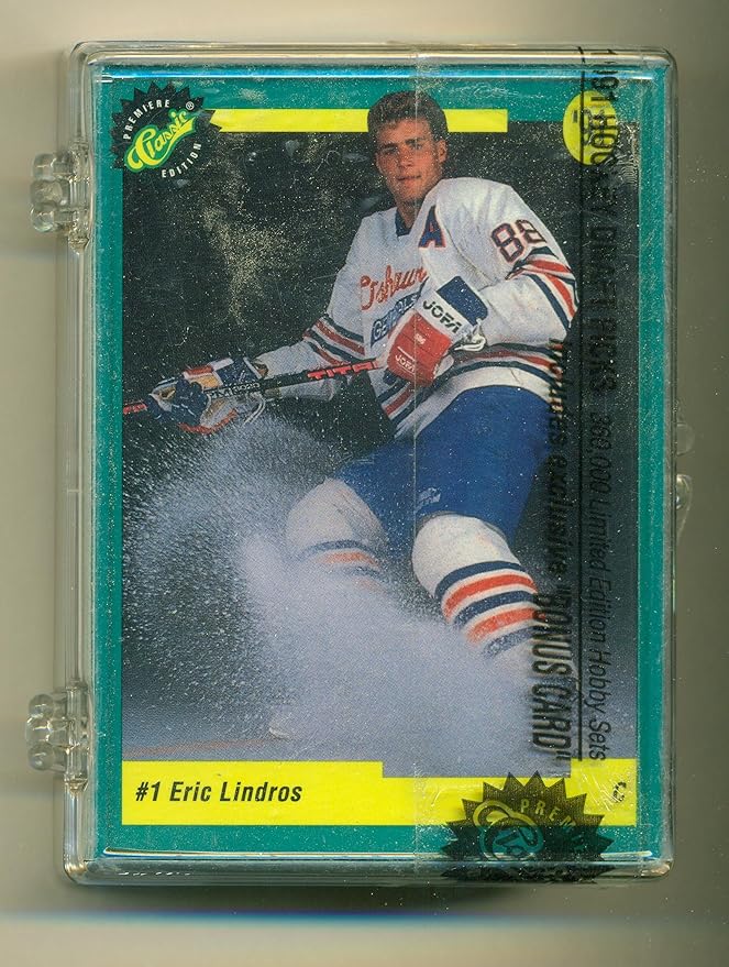 1991 Classic Hockey Draft Picks Eric Lindros Complete Set 150 Factory