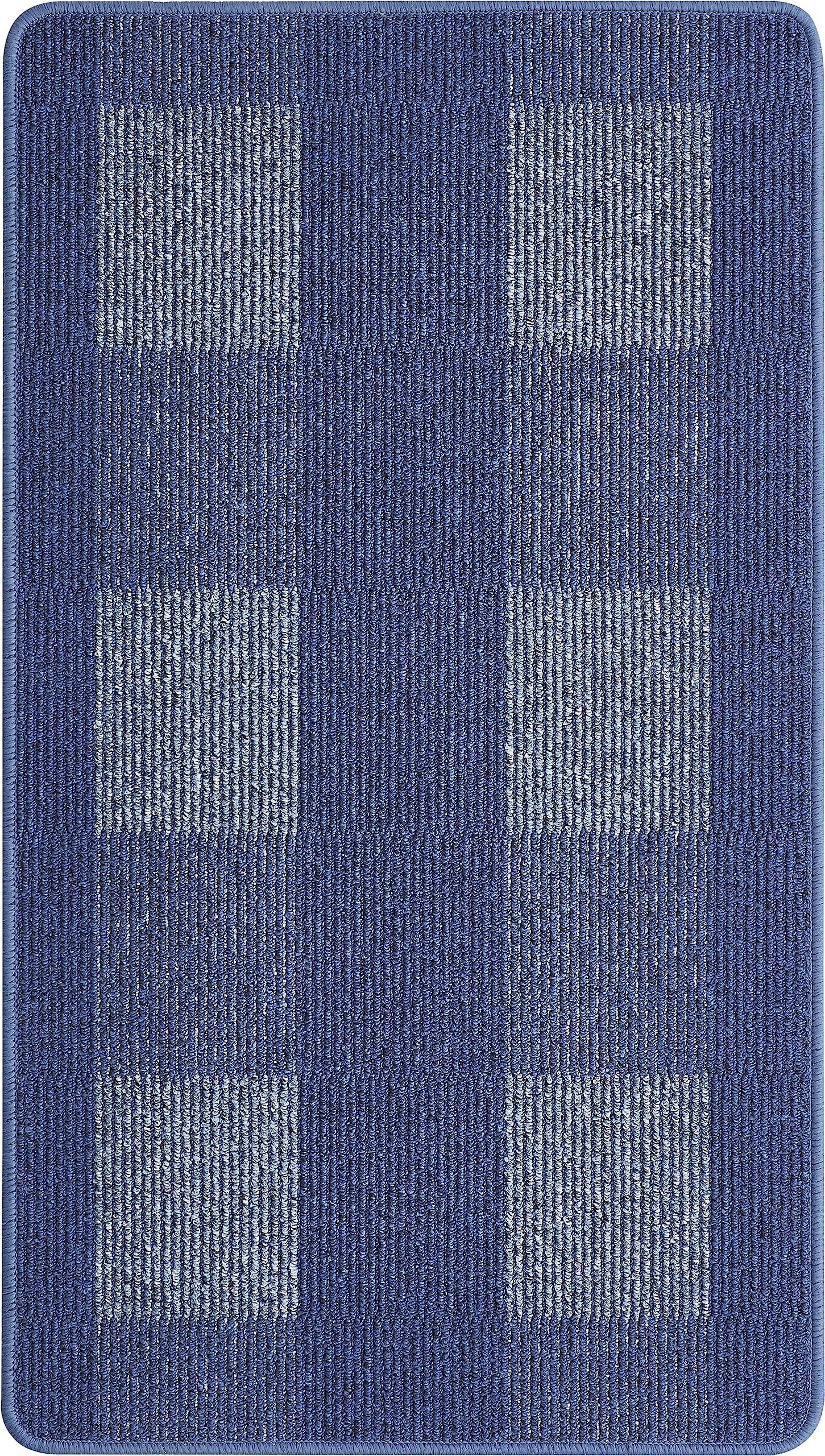 Tapis résistant en polypropylène andiamo Dalia bleu clair pour salon et chambre 67x120 cm