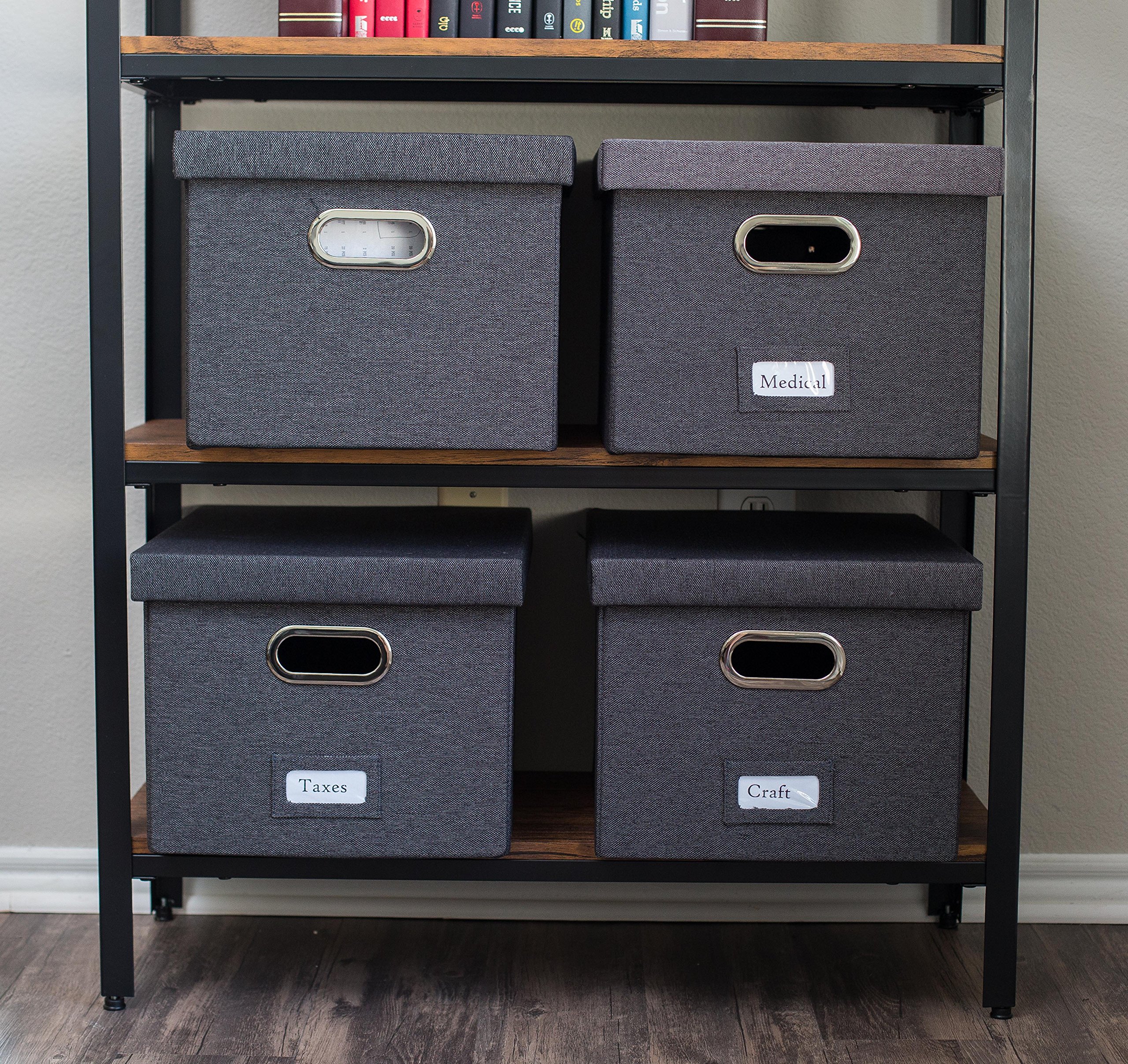 Buy Best Collapsible File Storage Organizer with Lid