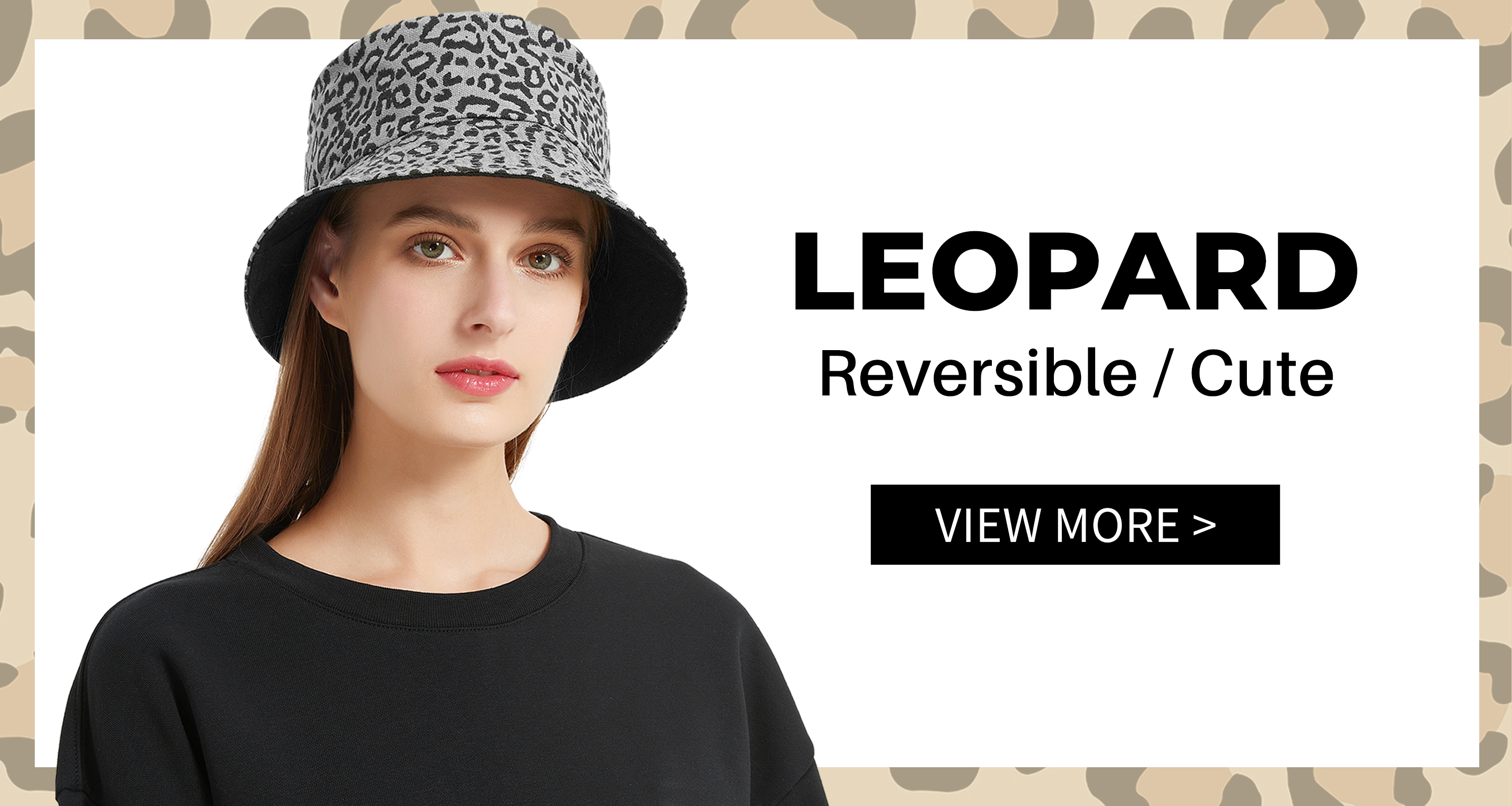Reversible Bucket hat for Women & Men, Foldable Fisherman Sun Cap