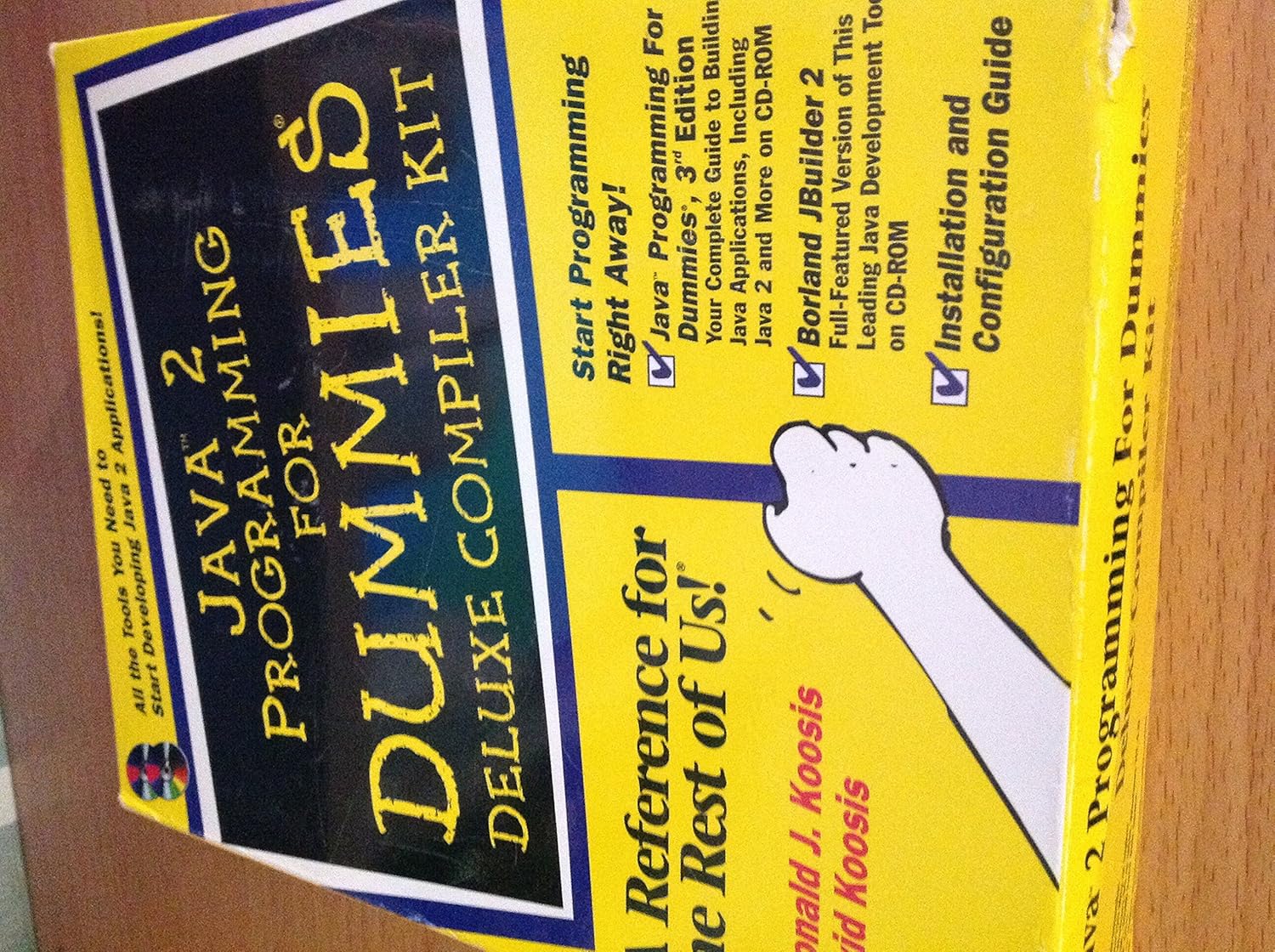 Java 2 Programming for Dummies Deluxe Compiler Kit: Koosis, Donald J ...