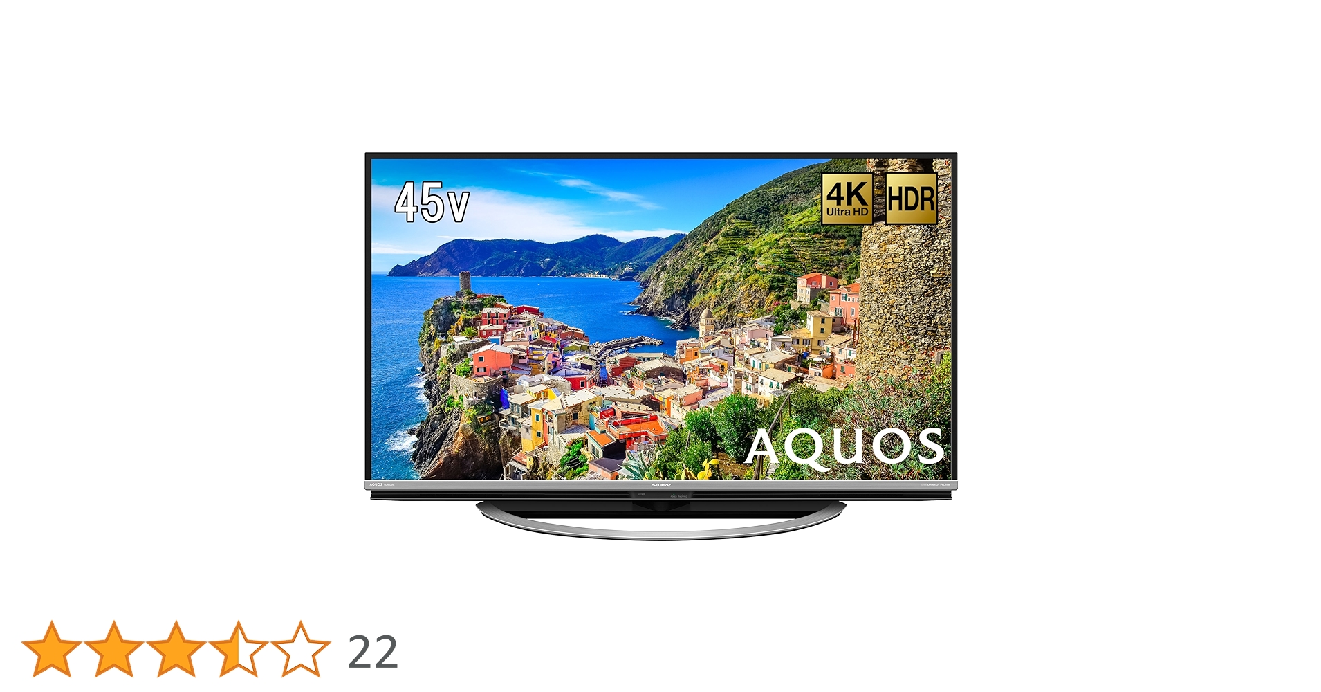 Amazon | シャープ 45V型 液晶 テレビ AQUOS LC-45US45 4K HDR