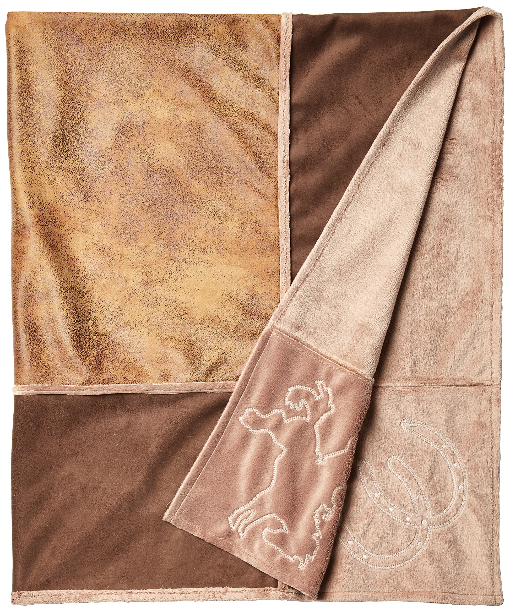 CARSTENS, INC.Western Grid Throw Blanket