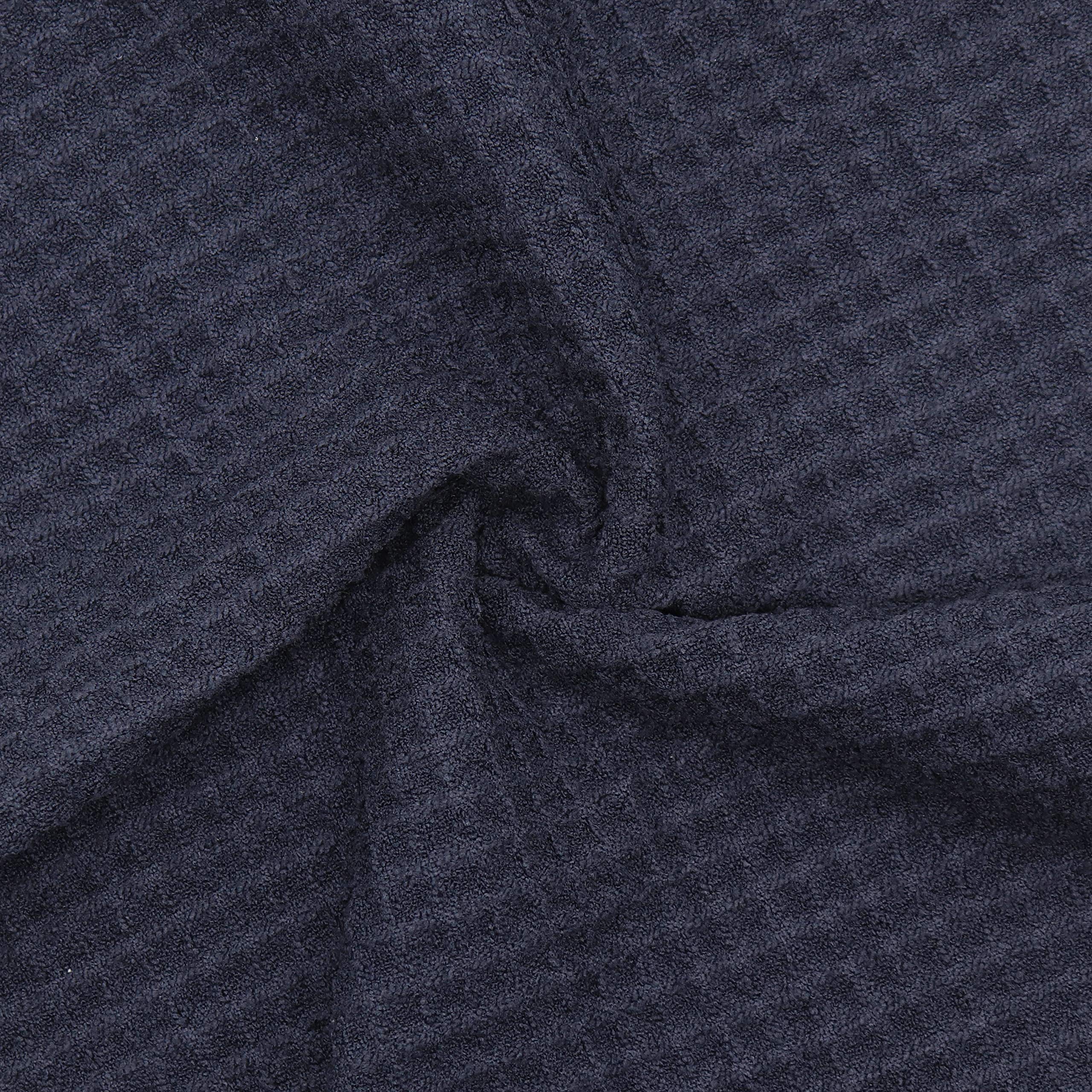 Paños de microfibra gruesos para cocina, trapos de limpieza, tejido gofre, sin olor, ultra absorbentes, 12 x 12 pulgadas, paquete de 7 (negro)